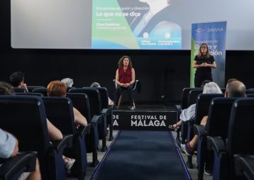Chus Gutiérrez comparte en Málaga los orígenes de su vocación cinematográfica